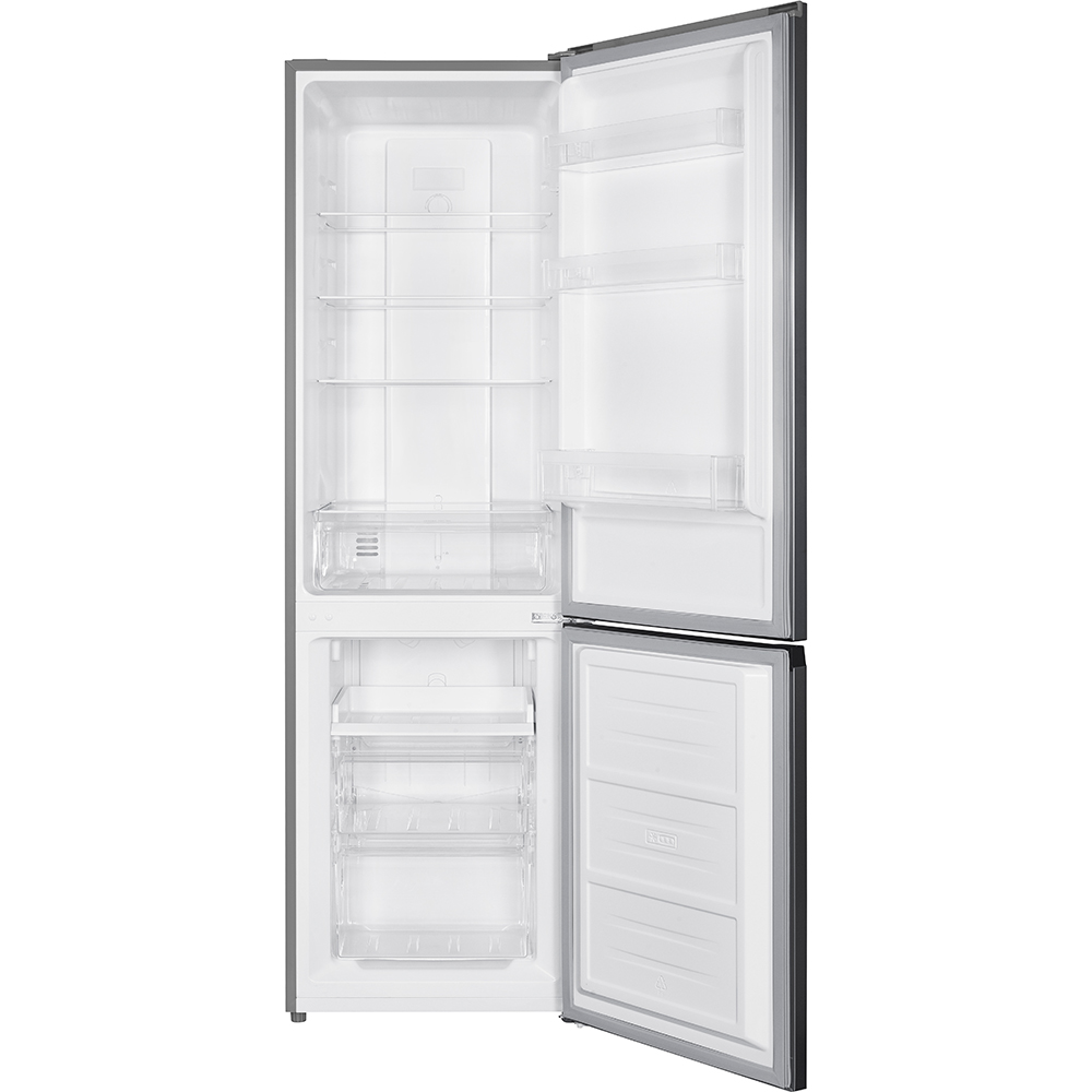 Combina frigorifica VORTEX VK25NSS01H, No Frost, 253 l, H 181 cm, Clasa E, gri