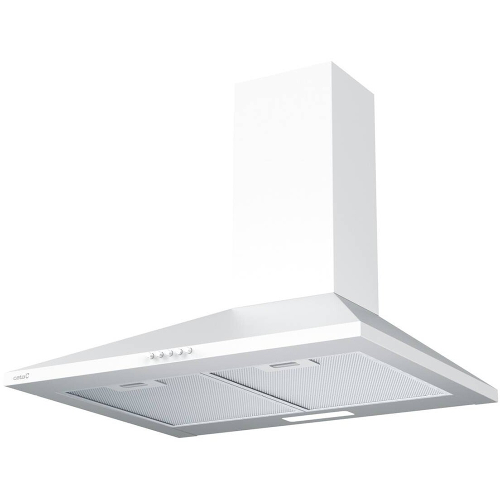 Hota decorativa CATA VK 6000 WH, 1 motor, 395 m3/h, L 60 cm, alb