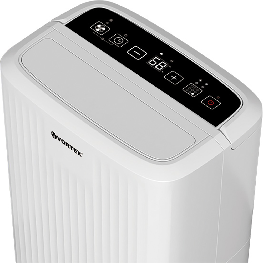 Dezumidificator VORTEX VO4254, 12l/zi, 300W, Uscare Rufe, alb