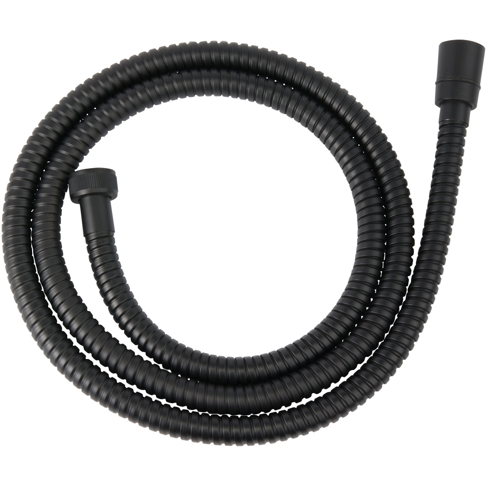 Furtun de dus FERRO W33, 1.5m, negru mat