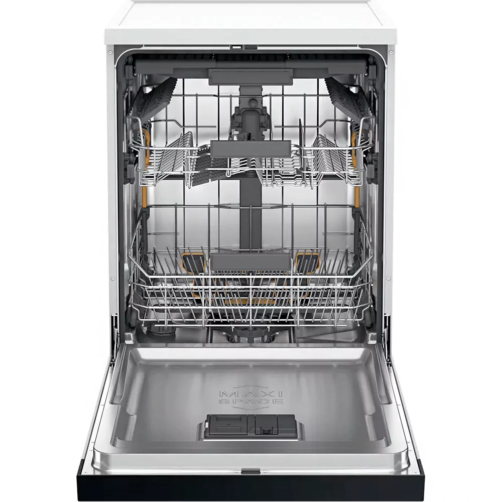 Masina de spalat vase independenta WHIRLPOOL W7F HS31, 6th Sense, 15 seturi, 8 programe, 60 cm, Clasa D, alb