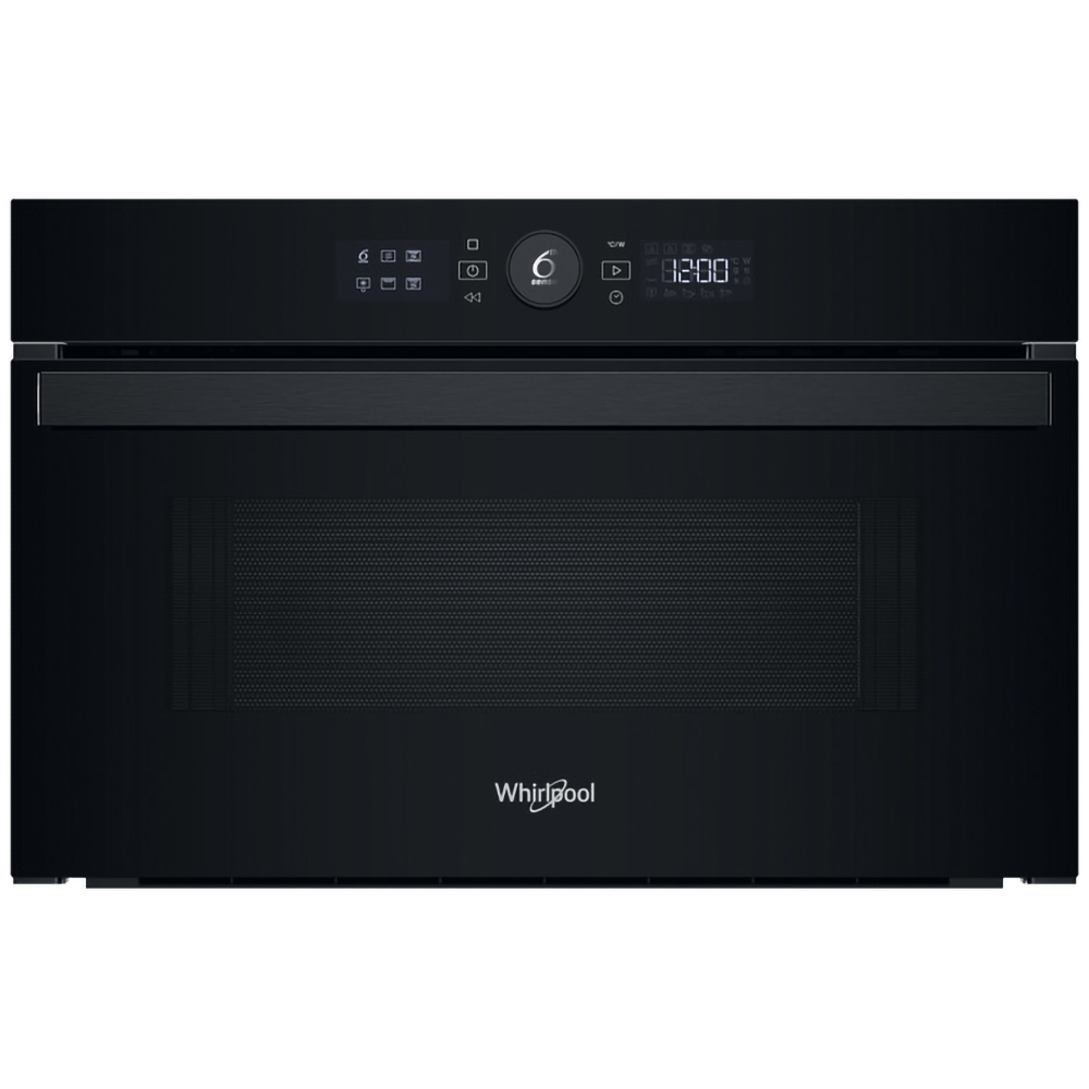Cuptor cu microunde incorporabil WHIRLPOOL WMD44MB, 6th Sense, 31l, 1000W, Grill, negru