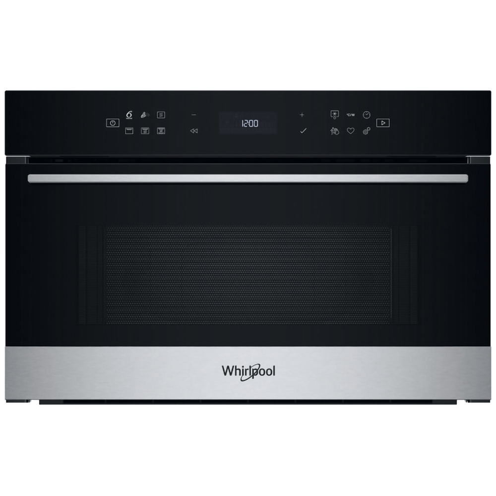 Cuptor cu microunde incorporabil WHIRLPOOL WMD7O4TX, 6th Sense, 31l, 1000W, Grill, inox