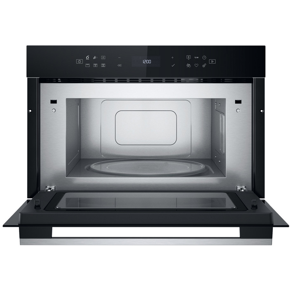 Cuptor cu microunde incorporabil WHIRLPOOL WMD7O4TX, 6th Sense, 31l, 1000W, Grill, inox