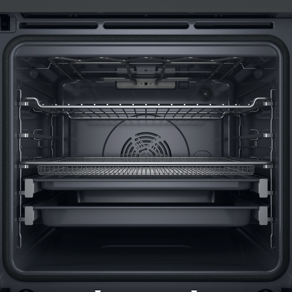 Cuptor incorporabil WHIRLPOOL WOI118PT2SSMA, Electric, Autocuratare pirolitica + hidrolitica, 73 l, Clasa A+, 6th Sense, gri mat