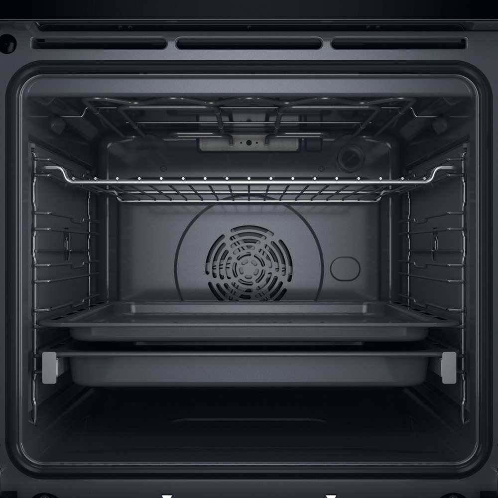 Cuptor incorporabil WHIRLPOOL WOI4S8CM1SBA, Electric, Autocuratare catalitica, 73 l, Clasa A+, 6th Sense, negru
