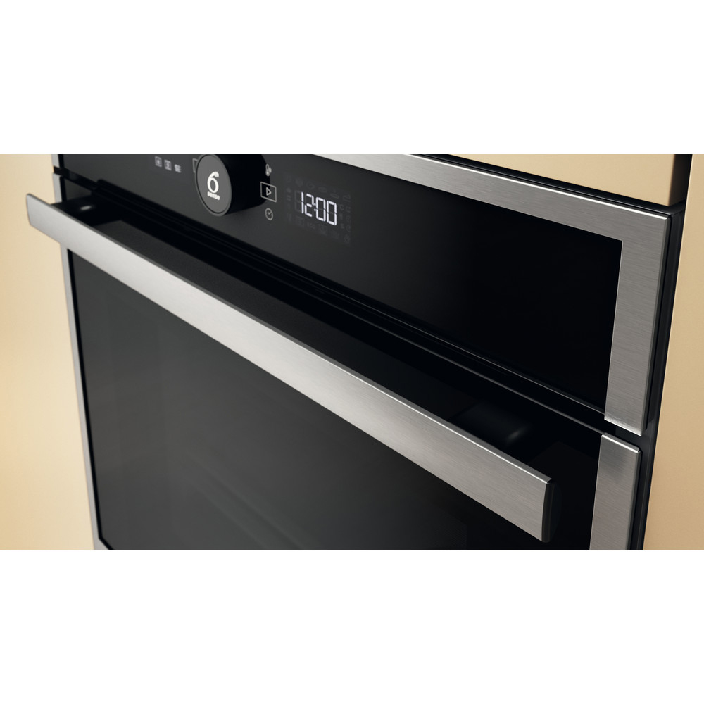 Cuptor incorporabil WHIRLPOOL WOI4S8CM1SXA, Electric, Autocuratare catalitica, 73 l, Clasa A+, 6th Sense, inox