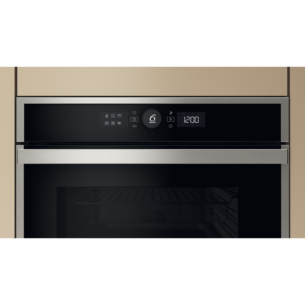 Cuptor incorporabil WHIRLPOOL WOI4S8CM1SXA, Electric, Autocuratare catalitica, 73 l, Clasa A+, 6th Sense, inox