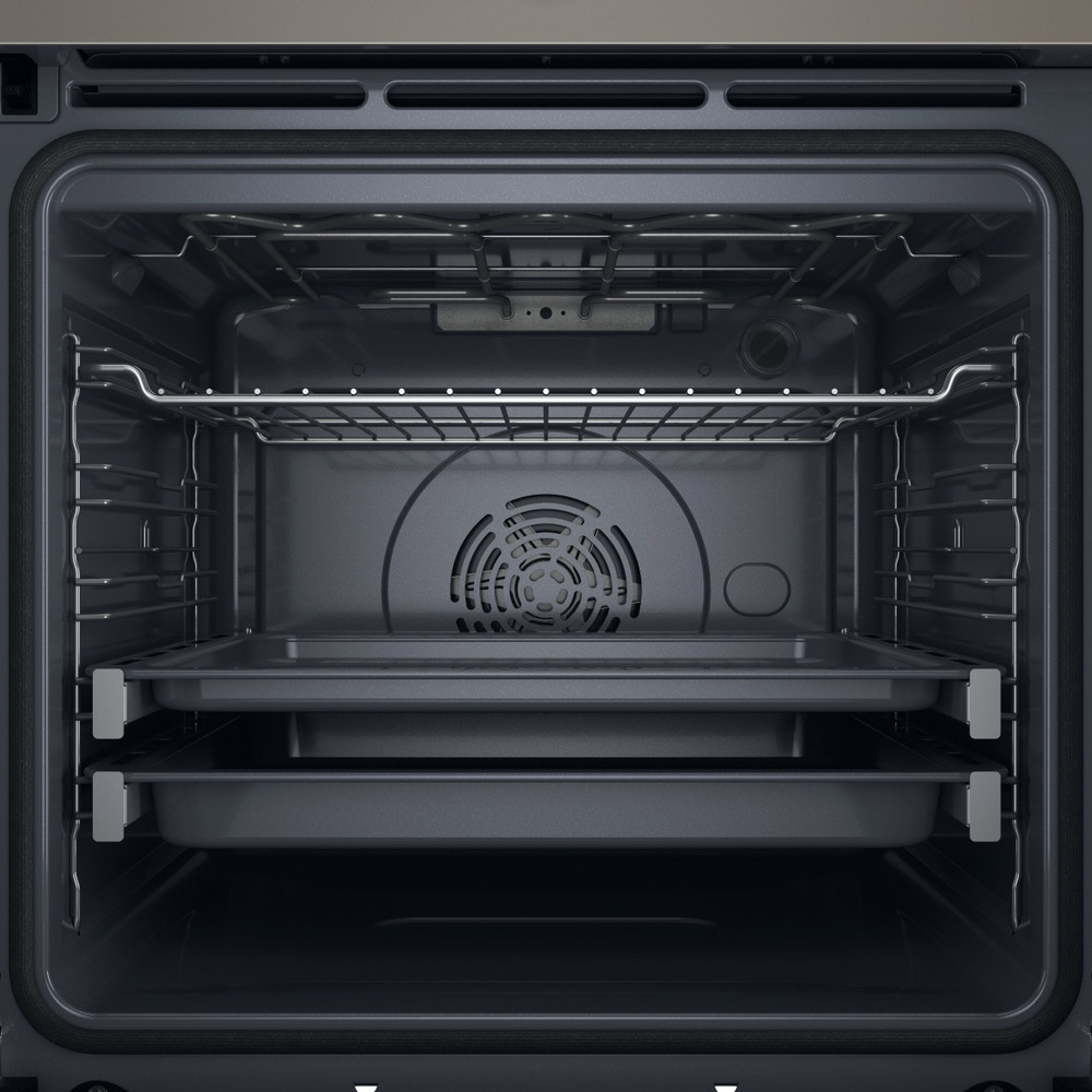 Cuptor incorporabil WHIRLPOOL WOI5S8PM2SEA, Electric, Autocuratare pirolitica + hidrolitica, 73 l, Clasa A+, 6th Sense, bej