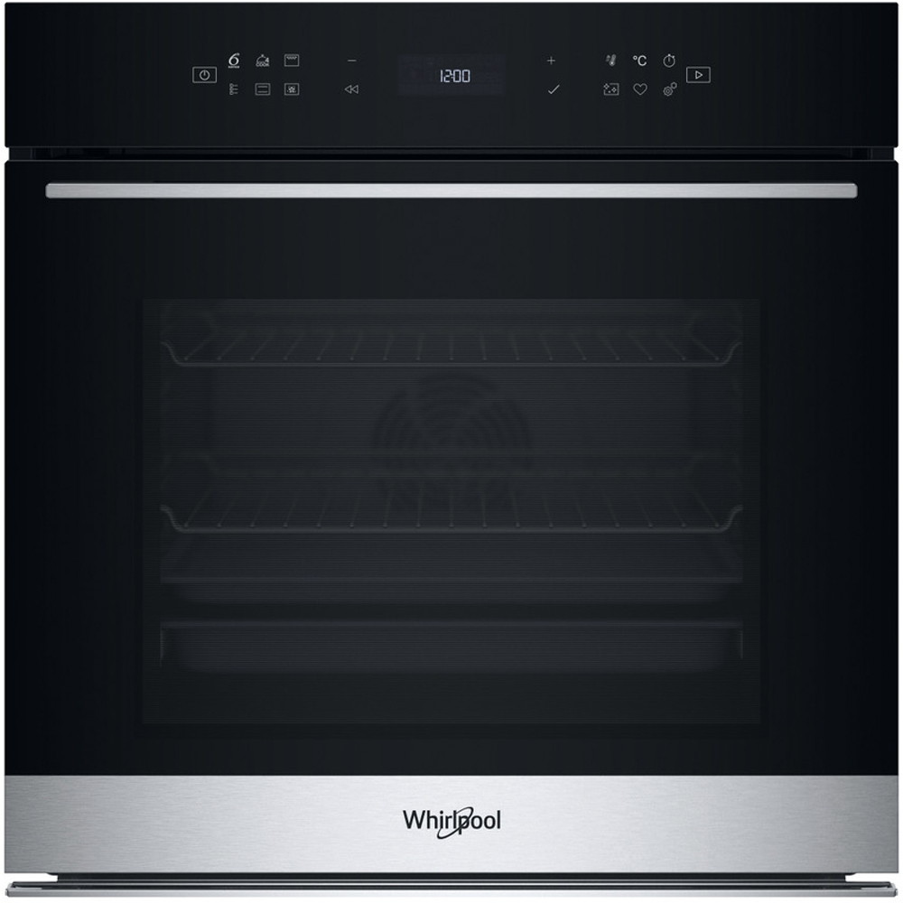 Cuptor incorporabil WHIRLPOOL WOI78PT1SXA, Electric, Autocuratare pirolitica + hidrolitica, 73 l, Clasa A+, 6th Sense, inox