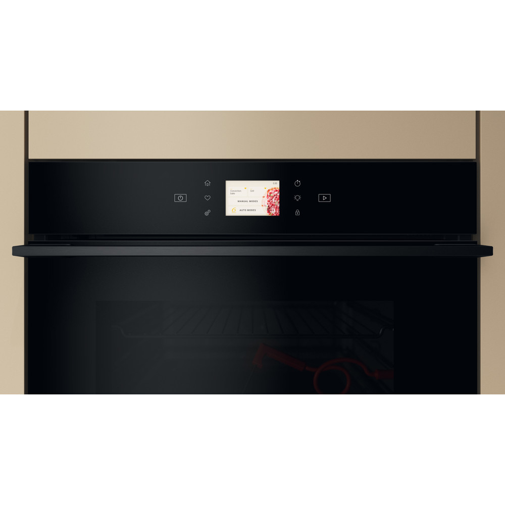 Cuptor incorporabil WHIRLPOOL WOI98MPT2SBA, Electric, Autocuratare pirolitica + hidrolitica, 73 l, Clasa A+, 6th Sense, negru