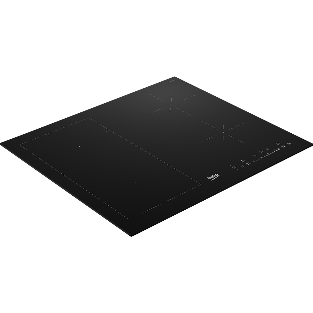 Plita incorporabila BEKO XHII64600SAFT, Inductie, 4 arzatoare, Touch Control, negru