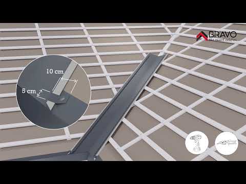 Tigla metalica Smart, maro mat (RAL 8017), 0.45 mm, 185 x 120 cm, 2.22 mp