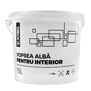 Vopsea lavabila, interior, Expert Extreme, alb, 15 L