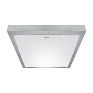 Plafoniera LED STRUHM 03244, 18W, 1260lm, 4000K, 32 x 32 cm, argintiu