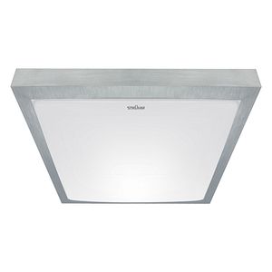 Plafoniera LED STRUHM 03245, 24W, 2490lm, 4000K, 37 x 37 cm, argintiu