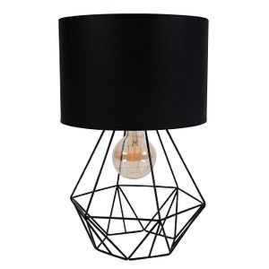 Veioza LUMINEX, 15W, E27, negru