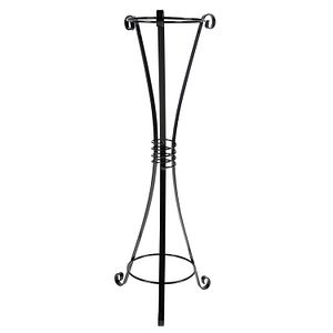 Suport ghiveci Amfora, metal, 80 cm, negru
