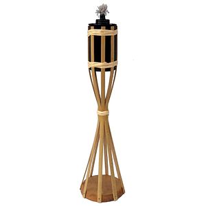 Faclie bambus pentru masa, 35 cm