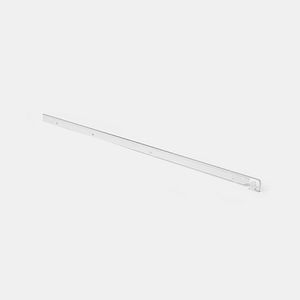 Conector de mijloc GOODHOME, 62 x 2.4 x 2.2 cm, argintiu
