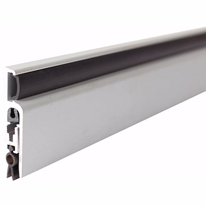 Garnitura cu perie automata DIALL, aluminiu, 93 x 2 cm, gri