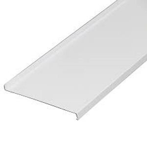 Glaf Exterior, Alb, Aluminiu, 300 x 30 cm ALLY MET