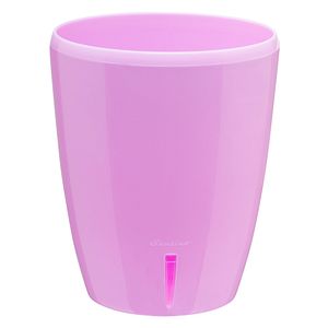 Ghiveci flori Santino, plastic, D 12 cm, mov