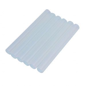 Set 6 batoane pentru aparat de lipit, transparente, diametru 11 mm