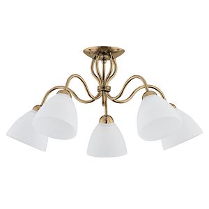 Lustra, Auriu, 300 W, 5 x E27   Ariel