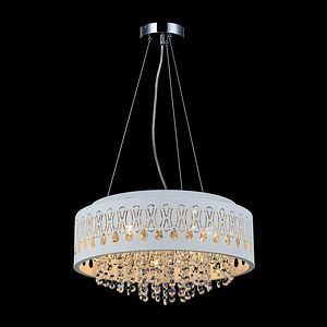 Lustra, alb/transparent, 4 x 40 W  Italux Doris