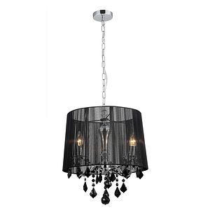 Lustra, negru, 3 x 40 W Italux Cornelia