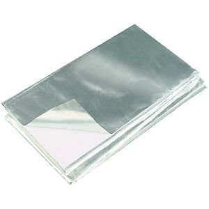 Folie reflectorizanta blat Unika, 60 x 100 cm, aluminiu, argintiu