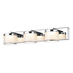 Aplica LED ITALUX LIGHTING Lopez, 630lm, 3 x 3W, alb cald, crom