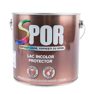 Lac pentru lemn, inlocor, mat, 2.5 l Spor