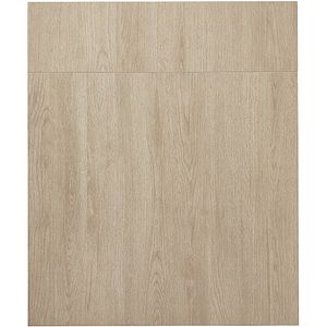 Front usa si sertar GOODHOME Chia, PAL, 59.7 x 71.5 x 1.8 cm, Stejar