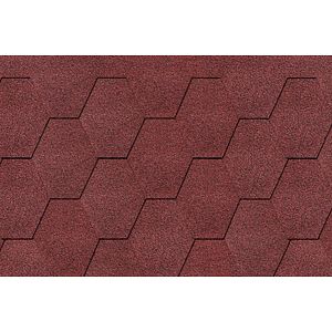 Sindrila bituminoasa, hexagonala, rosu, 3 mp pachetGutta
