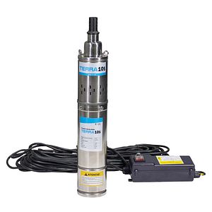Pompa submersibila Terra 10S, 750W, 1800l/h, 5bar, inox, argintiu-negru