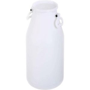 Bidon, polietilena, 25 l, alb