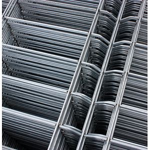 Panou gard bordurat zincat, metal, 170 x 250 cm