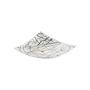 Plafoniera KLAUSEN Elysia KL 5812, E27, 2 x 15W, IP20, alb-negru