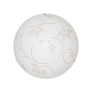 PLafoniera KLAUSEN Leaf 30 LY-6014, E27, 15W, alb