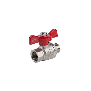 Robinet apa fluture, racord 3/8, filet interior-exterior  Bann