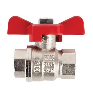 Robinet apa fluture, racord 3/8, filet interior-interior  Bann