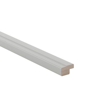 Cornisa GOODHOME Garcinia, 3.5 x 240 cm, MDF, gri mat