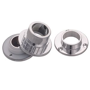 Suport bara dulap Suki 6280223, plastic, 25 mm, crom