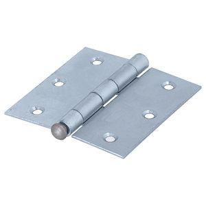 Balama plata, metal, 90 x 90 mm, gri