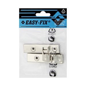 Zavor mobilier SEA, scoaba indoita, metal, 2buc