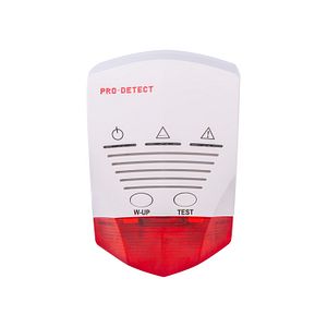 Detector de gaz Pro Detect, avertizare sonora si luminoasa, 220 V, alb