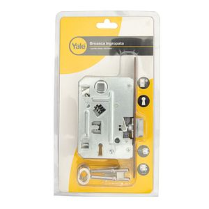 Broasca ingropata YALE, 43x72 mm, cheie, maro