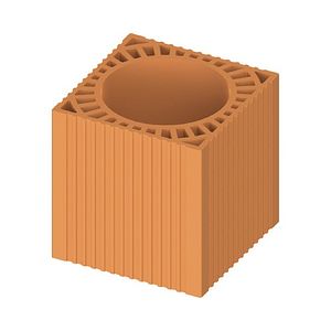 Caramida, CV D170/238 mm, 24 x 24 x 23.8 cm LEIER